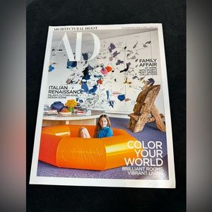 Architectural Digest Magazine (August 2017) Color Your World